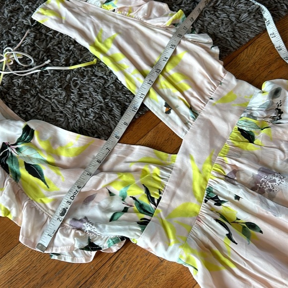 Stillwater Jessie FLORAL KNEE LENGTH DRESS Midi Size Small - Picture 14 of 14